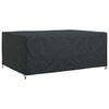 vidaXL Furniture Cover Plain Black 110.24 x 80.32 x 41.73 in 420D