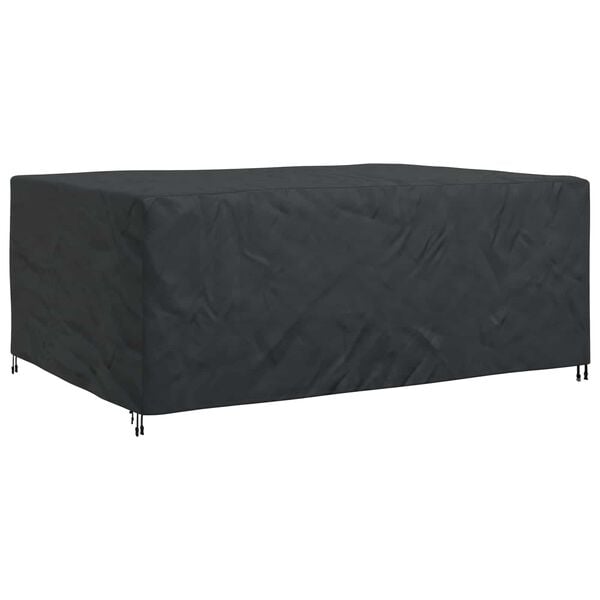 vidaXL Furniture Cover Plain Black 110.24 x 80.32 x 41.73 in 420D