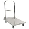 vidaXL Platform Wagon Silver 32.3x20.9x33.9" Stainless Steel