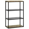 vidaXL Bookcase Brown 70 x 35 x 110 cm Solid Mango wood