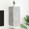vidaXL TV Wall Cabinet Concrete Grey Engineered Wood TV Wall Cabinet