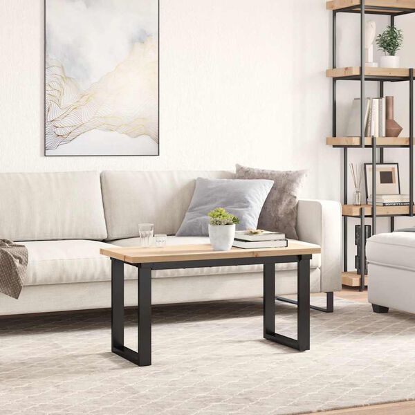 vidaXL Table Top Natural pine Solid pine wood 35.4 x 15.7 in Durable