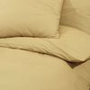 vidaXL Duvet Cover Set Set of 2 Taupe Microfiber (100% Polyester)