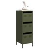 vidaXL Highboard Olive Green Cold-Rolled Steel 40.7 in Tall Highboard