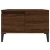 vidaXL Coffee Table Brown Oak Engineered Wood Small Coffee Table