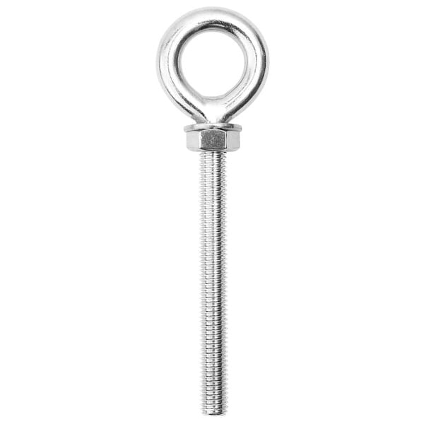 vidaXL Sunshade Sail Accessory Silver Stainless Steel Medium