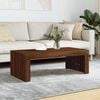 vidaXL Coffee Table Brown Oak Engineered Wood Medium Modern