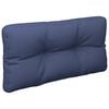 vidaXL Pallet Cushion Navy Blue Polyester 31.5 x 31.5 in