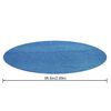 Bestway Solar Pool Cover Blue Polyethylene 120 in diameter Waterproof