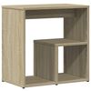 vidaXL Side Table Set of 2 Sonoma Oak Engineered Wood Small Side Table