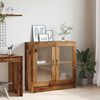 vidaXL Book Cabinet Old wood Engineered wood Medium Book Cabinet