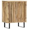 vidaXL Sideboard Natural wood Solid mango wood Size: 23.6 x 13.8 x 29.5 in