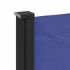 vidaXL Retractable Side Awning Blue
