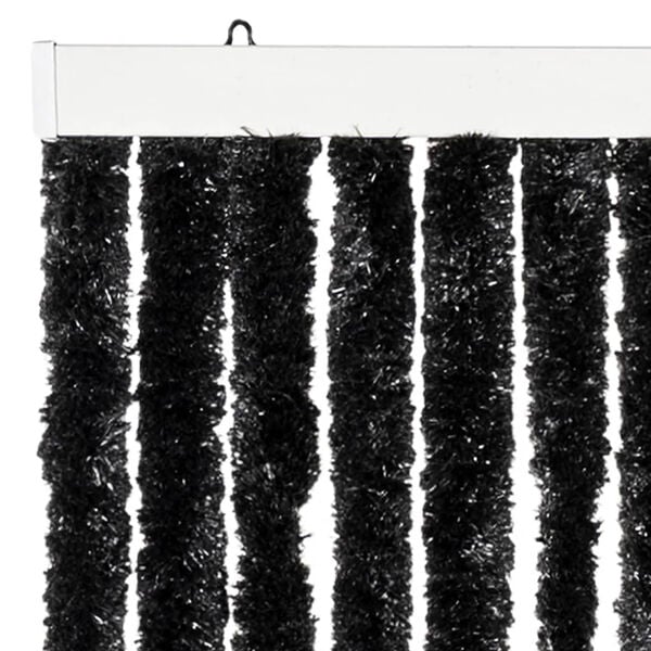 vidaXL Fly Curtain Anthracite 39.4x78.7" Chenille