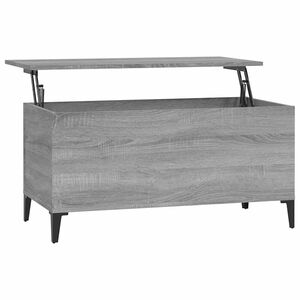vidaXL Coffee Table Grey sonoma Engineered wood Medium Coffee Table