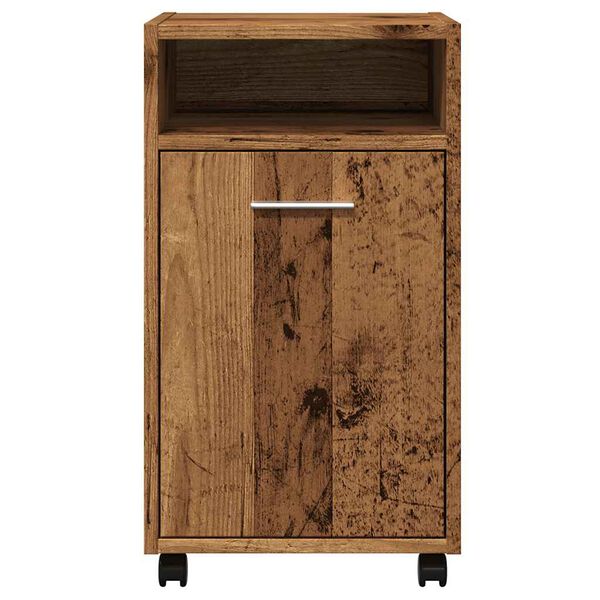 vidaXL Cabinet Old wood Engineered wood Medium Cabinet Rectangular