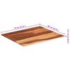 vidaXL Table Top Various Styles Solid Acacia Wood 23.6 x 27.6 in