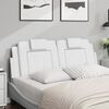 vidaXL Headboard Cushion White
