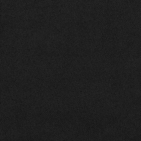 vidaXL Linen-Look Blackout Curtains with Grommets 2pcs Black 140x88.6 "