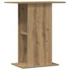 vidaXL Aquarium Stand Artisan Oak Engineered Wood Medium Aquarium Stand