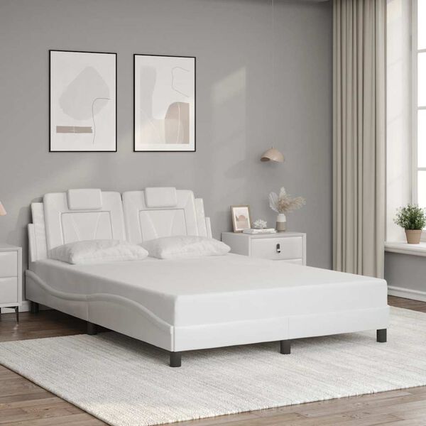 vidaXL Bed Frame White