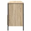 vidaXL Bathroom Basin Cabinet Sonoma Oak Engineered Wood Medium