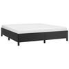 vidaXL Bed Frame Black Faux leather California King Bed Frame