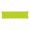 vidaXL Garden Bench Cushion Bright green Oxford fabric, Hollow fiber