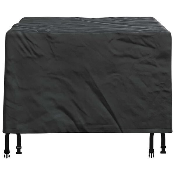 vidaXL Outdoor Furniture Cover Black 82 x 82 x 50 cm 210D fabric