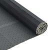 vidaXL Rug Grey Bamboo, Polypropylene Extra Long Waterproof materials