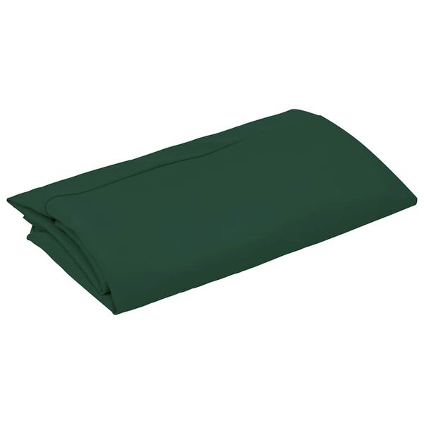 vidaXL Replacement Fabric Green 100% polyester 118.1 in diameter
