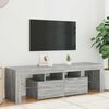 vidaXL TV Cabinet Grey sonoma Engineered wood 55.1 x 14.4 x 15.7 in