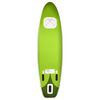 vidaXL Inflatable Stand Up Paddle Board Set Green 141.7x31.9x3.9"