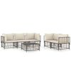 vidaXL Garden Lounge Set Anthracite
