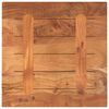 vidaXL Table Top Natural Solid acacia wood 19.7x19.7 in Durable