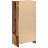 vidaXL Cabinet Old Wood Engineered Wood Tall Cabinet Rectangular