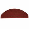vidaXL Stair Mat Set of 15 Red