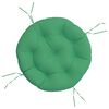 vidaXL Round Cushion Green Oxford Fabric 23.6 inches Round Cushion