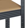 vidaXL 5-Layer Storage Shelf Anthracite Steel&Engineered Wood