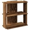 vidaXL Bookcase Old wood Engineered wood Small Bookcase Rectangular