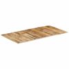 vidaXL Table Top Brown Solid mango wood 47.2 x 23.6 in Industrial
