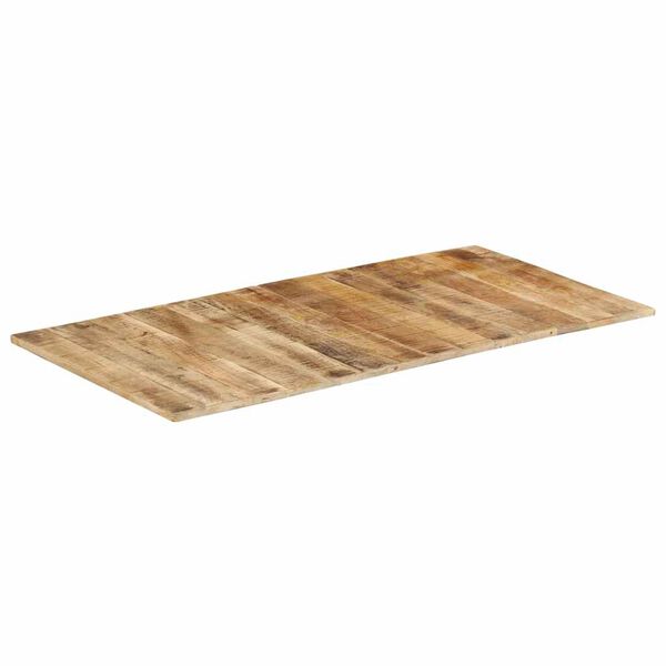 vidaXL Table Top Brown Solid mango wood 47.2 x 23.6 in Industrial