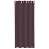 vidaXL Voile Curtains with Grommets 2 pcs Purple 55.1x96.5"