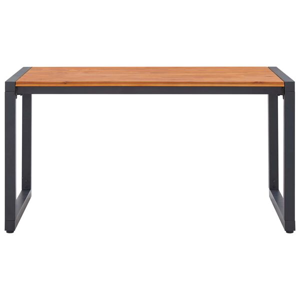 vidaXL 5 Piece Patio Dining Set Gray