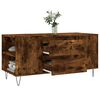 vidaXL Coffee Table Smoked Oak Engineered Wood Coffee Table Rectangular