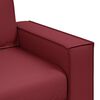 vidaXL Sofa Wine Red 38.98 x 30.71 x 33.07 in Fabric