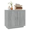 vidaXL Sideboard Grey Sonoma Engineered Wood Medium Sideboard