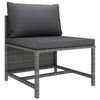vidaXL Garden Lounge Set Grey