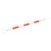vidaXL Retractable Traffic Cone Bars 10 pcs ABS 45.7 - 77.6 "
