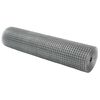vidaXL Welded Wire Fence Silver 0.4 x 25 m